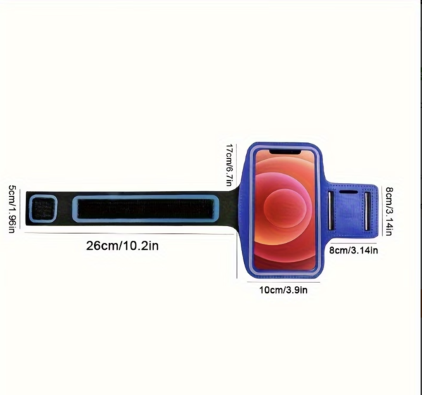 Support de Téléphone de Sport Réglable et Anti-Sueur
