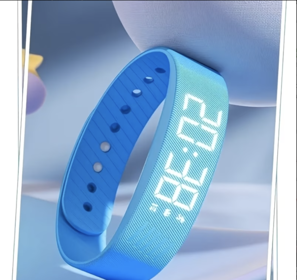 Montre-Bracelet de Sport Unisexe à Affichage Lumineux