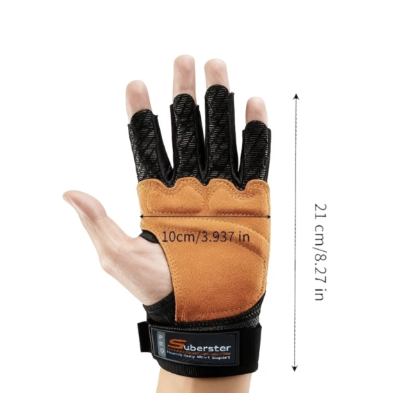 Capture d’écran 2026-07-02 à 00.00.47 Gants de Fitness Demi-Doigts Isolateurs de Prise GartistGo
