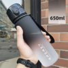 Gourde de Sport Dégradée et Haute Capacité en Plastique Sans BPA
