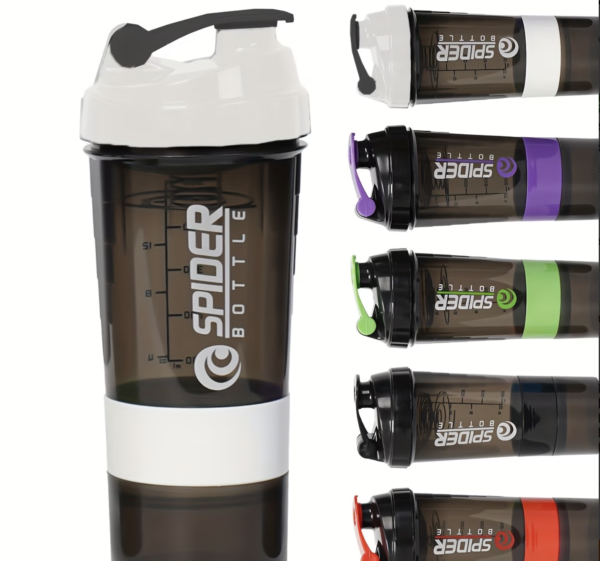Capture d’écran 2026-07-02 à 00.26.50 Shaker à Protéines 16 oz avec Double Compartiment de Stockage