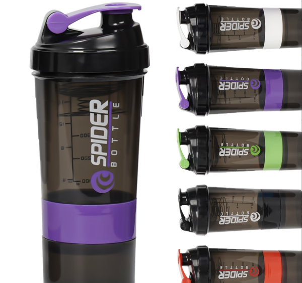 Capture d’écran 2026-07-02 à 00.27.00 Shaker à Protéines 16 oz avec Double Compartiment de Stockage