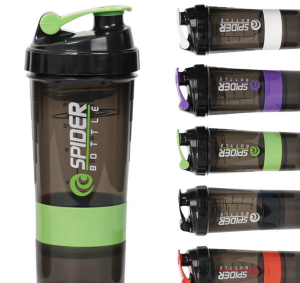 Capture d’écran 2026-07-02 à 00.27.11 Shaker à Protéines 16 oz avec Double Compartiment de Stockage