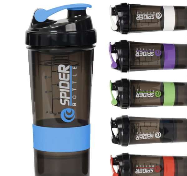 Capture d’écran 2026-07-02 à 00.27.38 Shaker à Protéines 16 oz avec Double Compartiment de Stockage