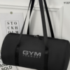 Sac de Sport et Yoga Grande Capacité Gris Vintage