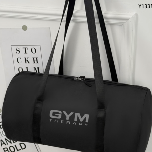 Sac de Sport et Yoga Grande Capacité Gris Vintage