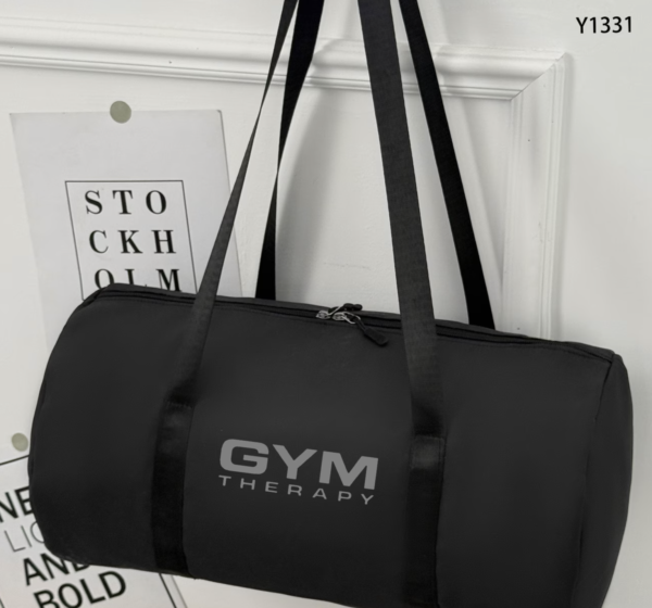 Sac de Sport et Yoga Grande Capacité Gris Vintage