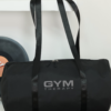 Sac de Sport et Yoga Grande Capacité Gris Vintage