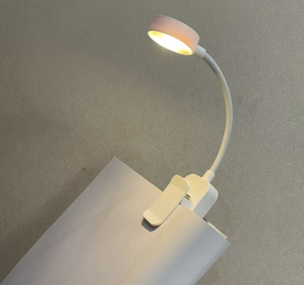 Lampe de Lecture LED Réglable avec 3 Modes de Couleur