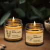 Bougie Parfumée Apaisante à la Lavande et Cire de Soja 100g