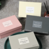 Coffret Cadeau de Bougies Parfumées Édition Quatre Couleurs