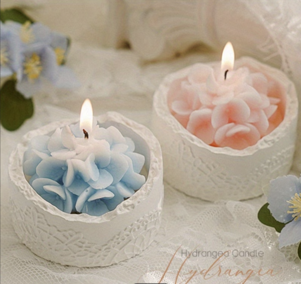 Bougie d'Ambiance Florale Cadeau d'Anniversaire Premium