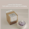Bougie d'Ambiance Florale Cadeau d'Anniversaire Premium
