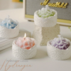 Bougie d'Ambiance Florale Cadeau d'Anniversaire Premium