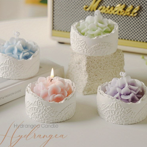 Bougie d'Ambiance Florale Cadeau d'Anniversaire Premium