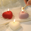 Pack de 4 Bougies Parfumées en Forme de Cœur