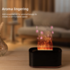 Diffuseur de Parfum et Humidificateur Effet Flamme de Cheminée 220ml