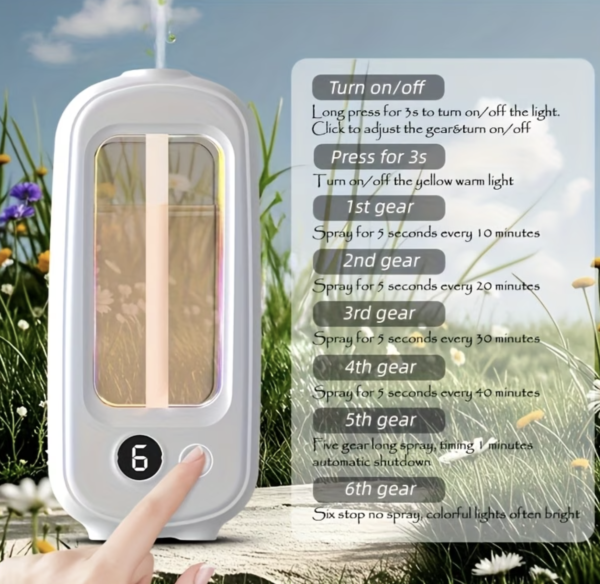 Machine à Parfum Intelligente WILLONACK avec Spray d'Huiles Essentielles (