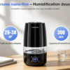 Station d'Humidification Intégrale 4,5L avec Filtre Céramique et Minuterie
