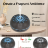 Diffuseur d'Arômes et Humidificateur Soundwave de Grande Capacité