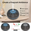 Diffuseur d'Arômes et Humidificateur Soundwave de Grande Capacité