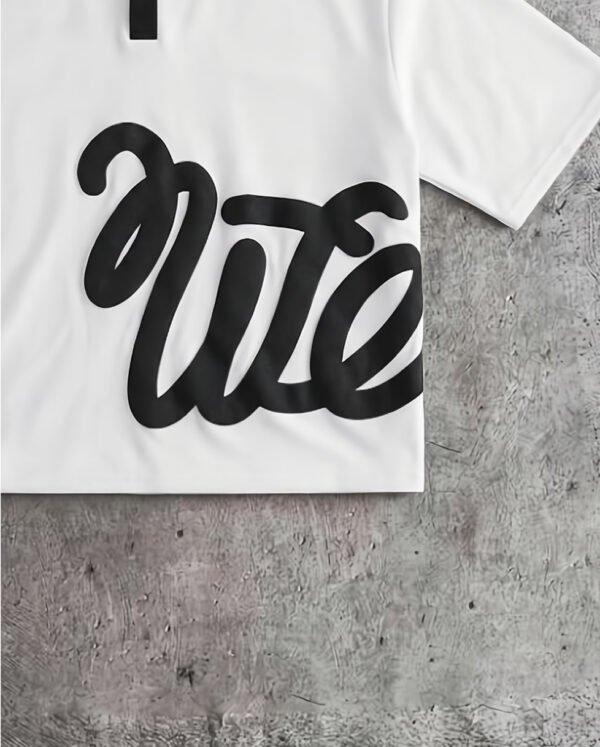 Rectangle 1003 Polo Homme à Manches Courtes – Style Minimaliste et Col Imprimé Graphique
