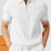 Polo d'Été pour Homme à Manches Courtes – Tissu Léger, Col Classique et Style Décontracté