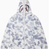 Sweat à Capuche Streetwear pour Homme – Coupe Ample et Manches Longues Style Bape