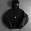Veste à Capuche Style Ninja pour Homme – Pull Coupe-Vent Cyberpunk à Mi-Fermeture