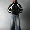 Rectangle 1003 Veste à Capuche pour Homme – Manches Longues et Col Protecteur Intégré
