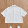 Chemise d'Été Décontractée Homme – Coupe Ample et Motif Créatif pour Vacances ou Quotidien