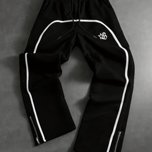 Pantalon Décontracté de Sport pour Homme – Coupe Droite Ample Style et Confort Toutes Saisons