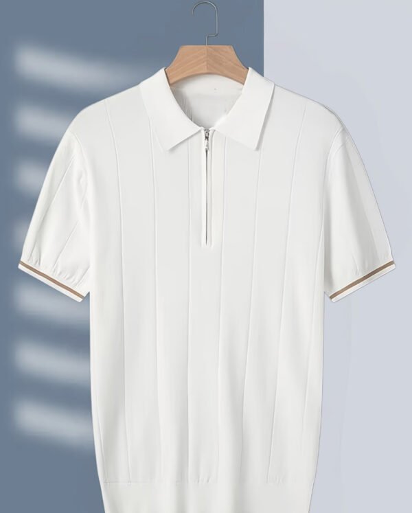 Polo d'Été pour Homme à Manches Courtes – Tissu Léger, Col Classique et Style Décontracté
