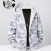 Sweat à Capuche Streetwear pour Homme – Coupe Ample et Manches Longues Style Bape