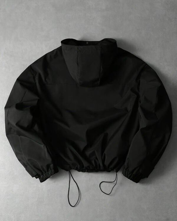 Rectangle 1004 Veste à Capuche pour Homme – Manches Longues et Col Protecteur Intégré