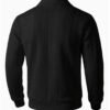Sweat-Shirt d'Automne-Hiver pour Homme – Maille Jacquard Tendance, Col à Revers et Fermeture Éclair