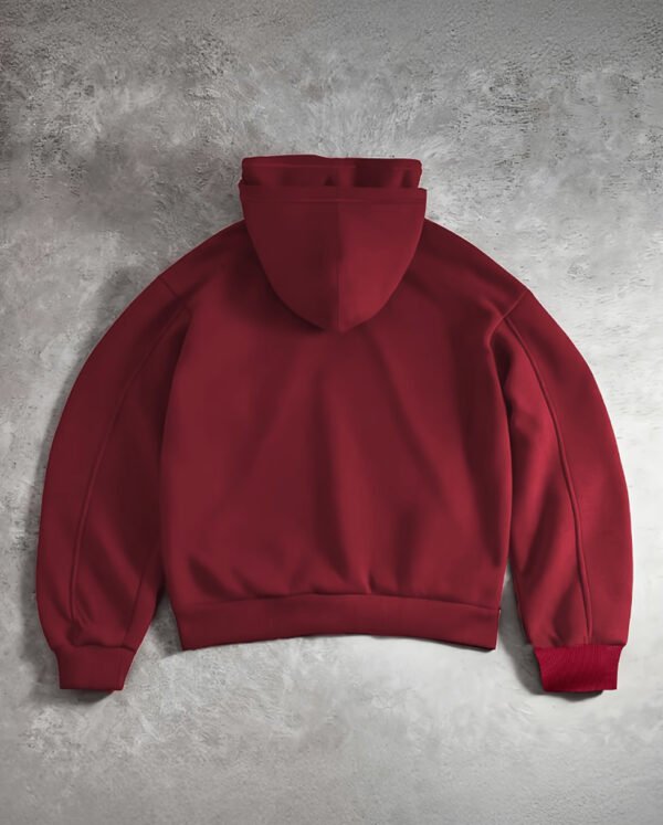Sweat-Shirt Décontracté pour Homme – Design Patchwork et Double Capuche Superposée