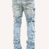 Pantalon Brodé pour Homme – Sélection Geng Yuan Shi Style Traditionnel et Urbain