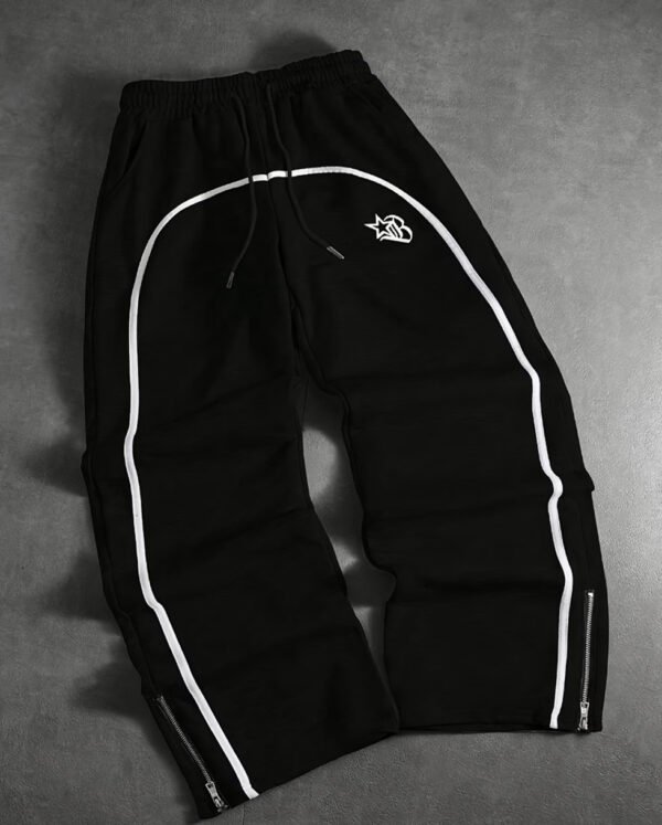 Pantalon Décontracté de Sport pour Homme – Coupe Droite Ample Style et Confort Toutes Saisons