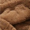 Pull à Capuche Décontracté pour Homme en Tissu Jacquard à Carreaux – Doublure Pelucheuse Automne/Hiver