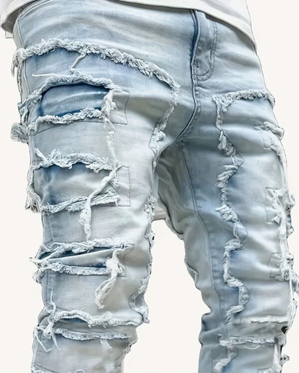 Pantalon Brodé pour Homme – Sélection Geng Yuan Shi Style Traditionnel et Urbain