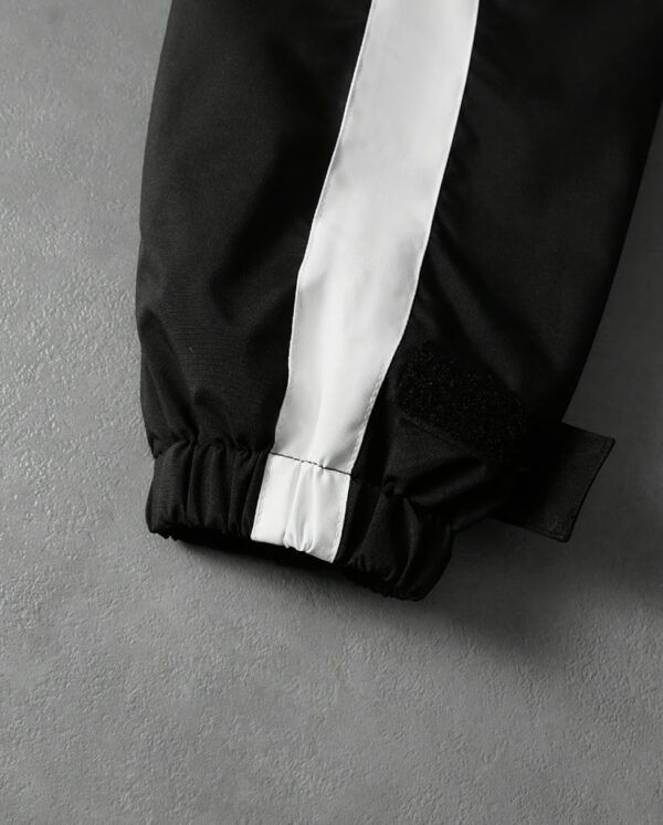 Rectangle 1006 Veste à Capuche pour Homme – Manches Longues et Col Protecteur Intégré
