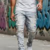 Pantalon Brodé pour Homme – Sélection Geng Yuan Shi Style Traditionnel et Urbain