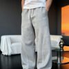 Pantalon de Jogging Unisexe Y2K Hip-Hop – Coupe Large, Broderie Lettres Colorées Style Streetwear Hiver