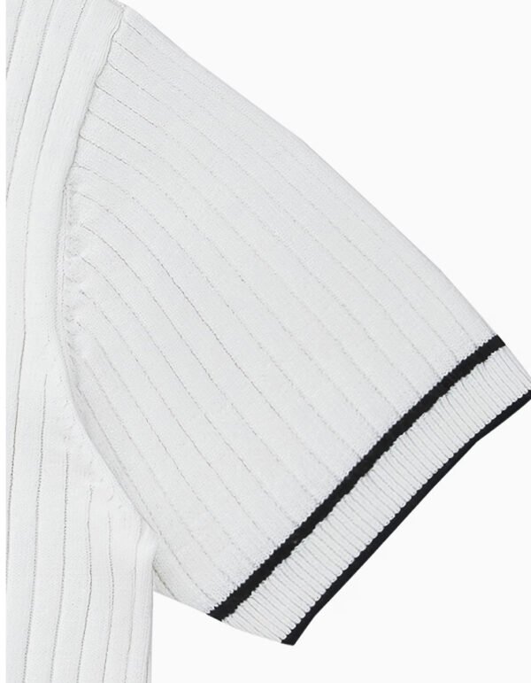 Polo en Tricot Haut de Gamme Xingfan OBM pour Homme – Col Structuré et Style Contemporain