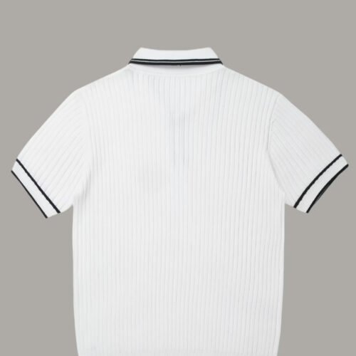Polo en Tricot Haut de Gamme Xingfan OBM pour Homme – Col Structuré et Style Contemporain