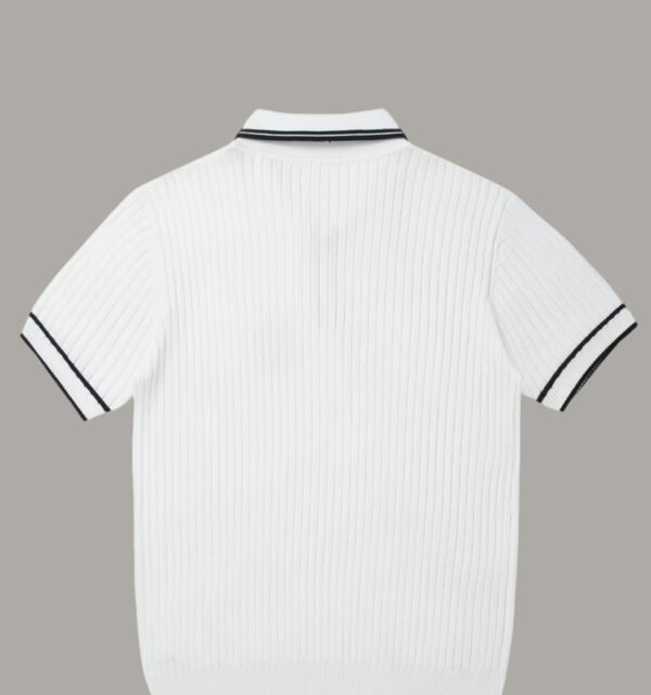 Polo en Tricot Haut de Gamme Xingfan OBM pour Homme – Col Structuré et Style Contemporain
