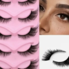 Pack de 15 Paires de Faux Cils 3D en Vison Synthétique Effet Œil de Renard – Cils Dramatiques Épais, Extension de Queue et Réutilisables (3 Boîtes) – Image 5