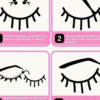 Multipack de 20 Paires de Faux Cils 5D Effet Œil de Chat – Assortiment de 4 Styles (Épais et Fins) pour un Regard Étiré et Dramatique