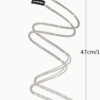 ot de 3 Bijoux de Tête pour Tresses et Dreadlocks – Épingles à Clips avec Chaînes Pendantes, Glands Fluides et Cordons de Perruque Intégrés